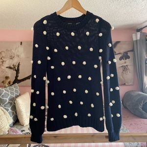 NWOT Forever 21 Navy Bobble Sweater